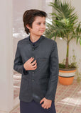 Greyish Blue Prince Coat Suit - AP 001