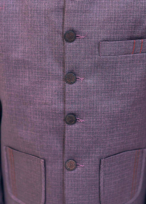 Purple Prince Coat Suit AP 012
