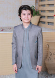 Greenish Grey Prince Coat Suit AP 012