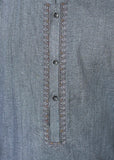 Greenish Grey Prince Coat Suit AP 012