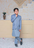 Cloud Blue Prince Coat Suit AP 013