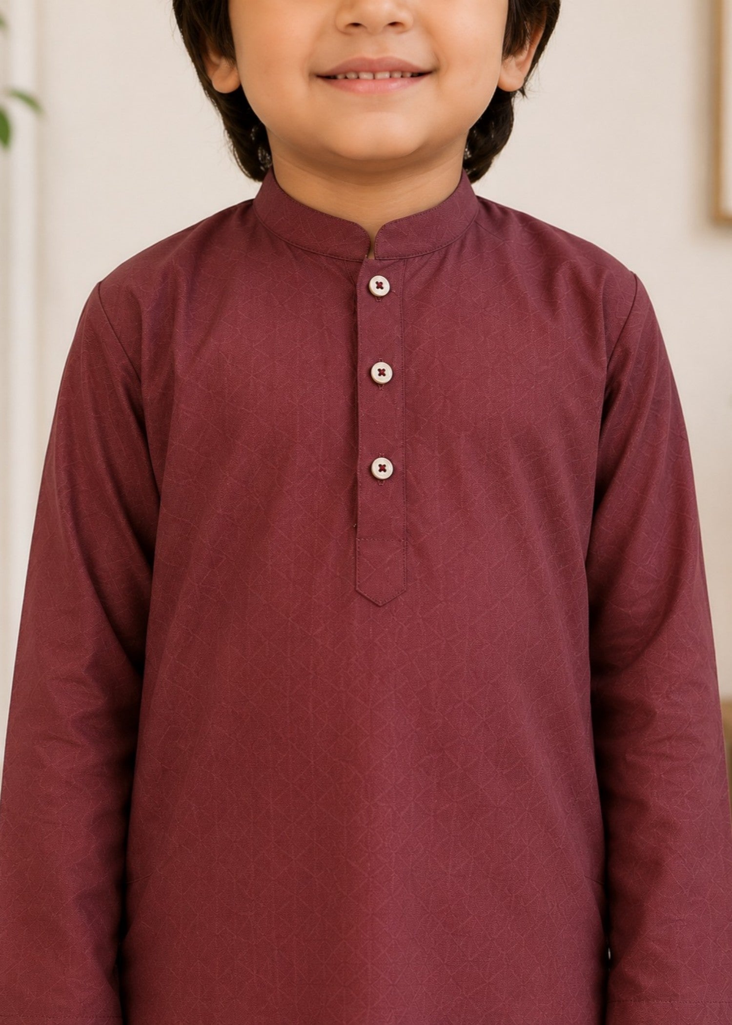 Cherry Kurta Trouser-AH 046 Secondary image