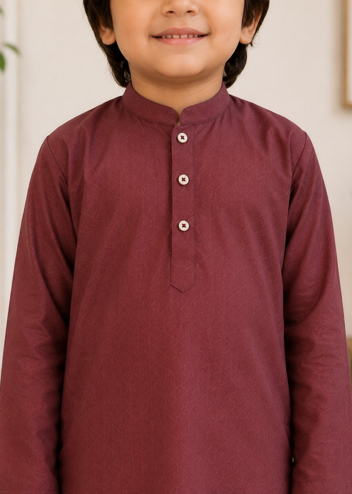 Cherry Kurta Trouser-AH 046