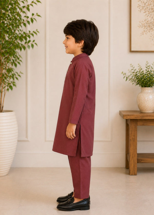 Cherry Kurta Trouser-AH 046