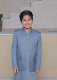 Cloud Blue Prince Coat Suit AP 013