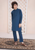 Teal Kurta Trouser KT 23