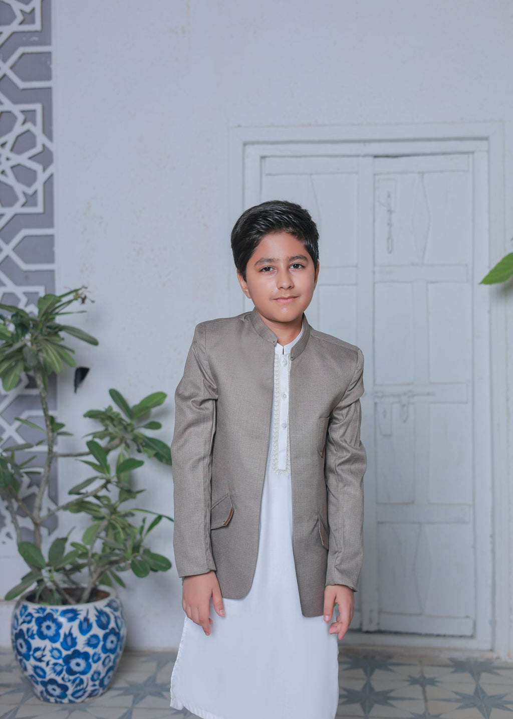 Silver Prince Coat Suit AP 017