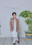 Tan Brown Prince Coat Suit AP 019