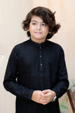 Sable Black chicken Kurta Trouser - CK 002