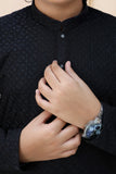 Sable Black chicken Kurta Trouser - CK 002