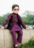 Maroon only Waistcoat - W 017