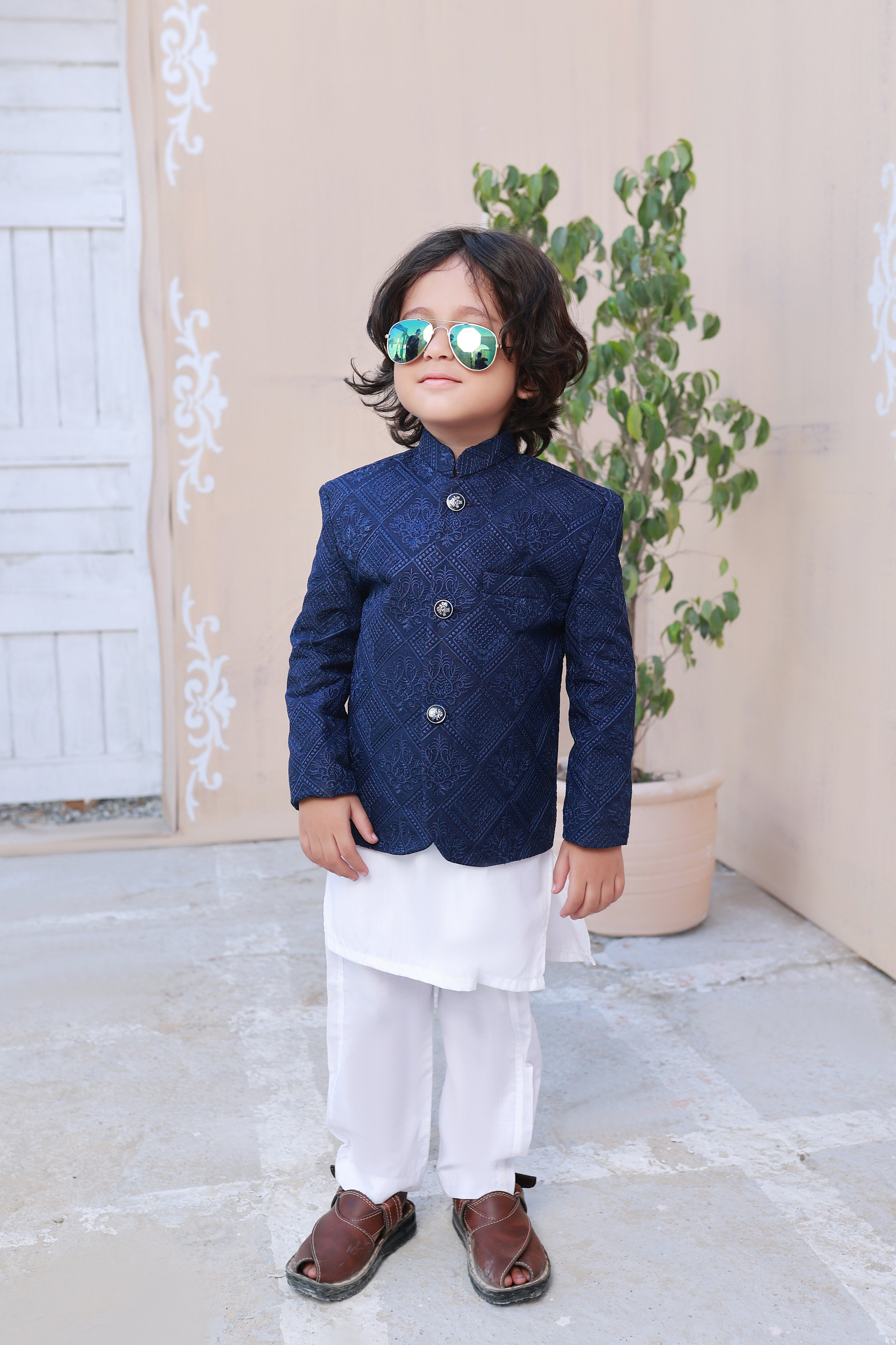 Boy Silk Purple Jodhpuri Suit, Age Group: 8-10 Years at Rs 800 in Ahmedabad