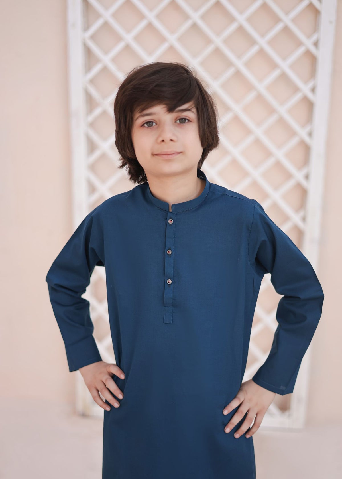 Teal Kurta Trouser KT 23