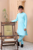 Electric Blue chicken Kurta Trouser - CK 003