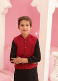 Red Only Waistcoat EW09
