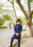 Marine Blue kurta trouser KT 87