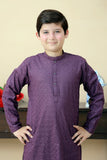Grape Purple chicken Kurta Trouser - CK 004