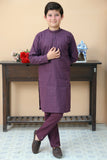 Grape Purple chicken Kurta Trouser - CK 004
