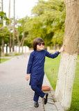 Marine Blue kurta trouser KT 87
