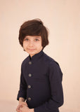 Deep Blue Waistcoat Suit EW 14