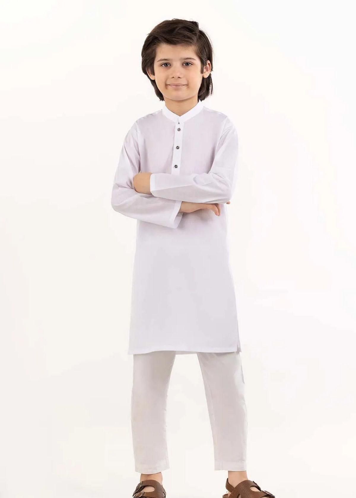 White kameez shalwar - W4 Main image