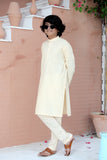 Bright Cream chicken Kurta Trouser - CK 005