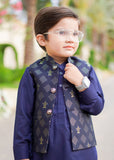 Dark Blue Waistcoat Suit EW17