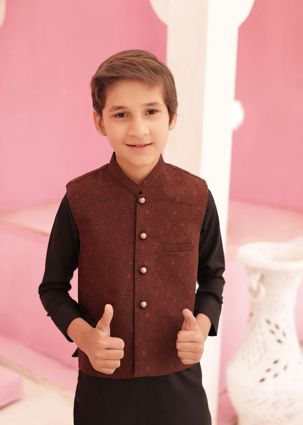Coffee Brown Only Waistcoat EW10