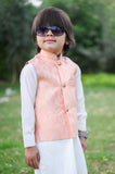 Peach Waistcoat Suit EW30