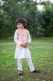 Peach Waistcoat Suit EW30