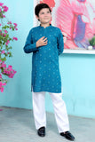 Bondi Blue kurta trouser KT 96