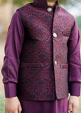 Maroon only Waistcoat - W 017