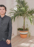 Greyish Blue Prince Coat Suit - AP 001 -