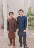 Royal Blue Prince Coat Suit - AP 004 -