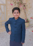 Sea Blue Prince Coat Suit -AP 006 -