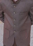 Coffee Brown Prince Coat Suit -AP 007 -