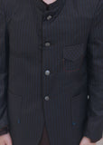 Blue Prince Coat With Brown Kurta Trouser- AP 010 -