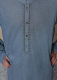 Cloud Blue Prince Coat Suit AP 013 -