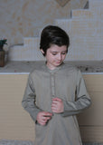 Camel Brown Prince Coat Suit AP 015 -