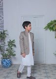 Silver Prince Coat Suit AP 017 -