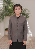 Battleship Grey Prince Coat Suit- AP 002 -