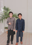 Battleship Grey Prince Coat Suit- AP 002 -