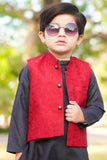 Red Waistcoat Suit EW09