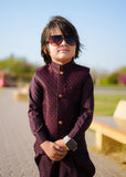 Maroon Waistcoat Suit EW 53