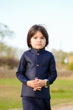 Blue Waistcoat Suit EW 57