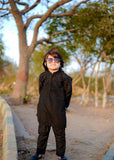 Jet Black chicken Kurta Trouser - KE 006