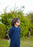Blue chicken Kurta Trouser - KE 006