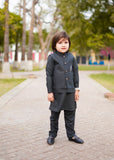 Greenish Grey Waistcoat Suit EW 47