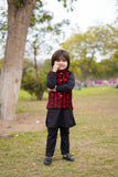 Red Velvet Waistcoat Suit EW 48