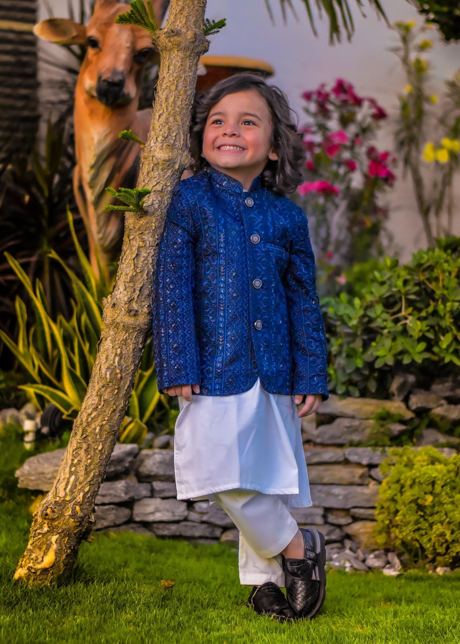 Royal Blue Prince Coat p24 Secondary image
